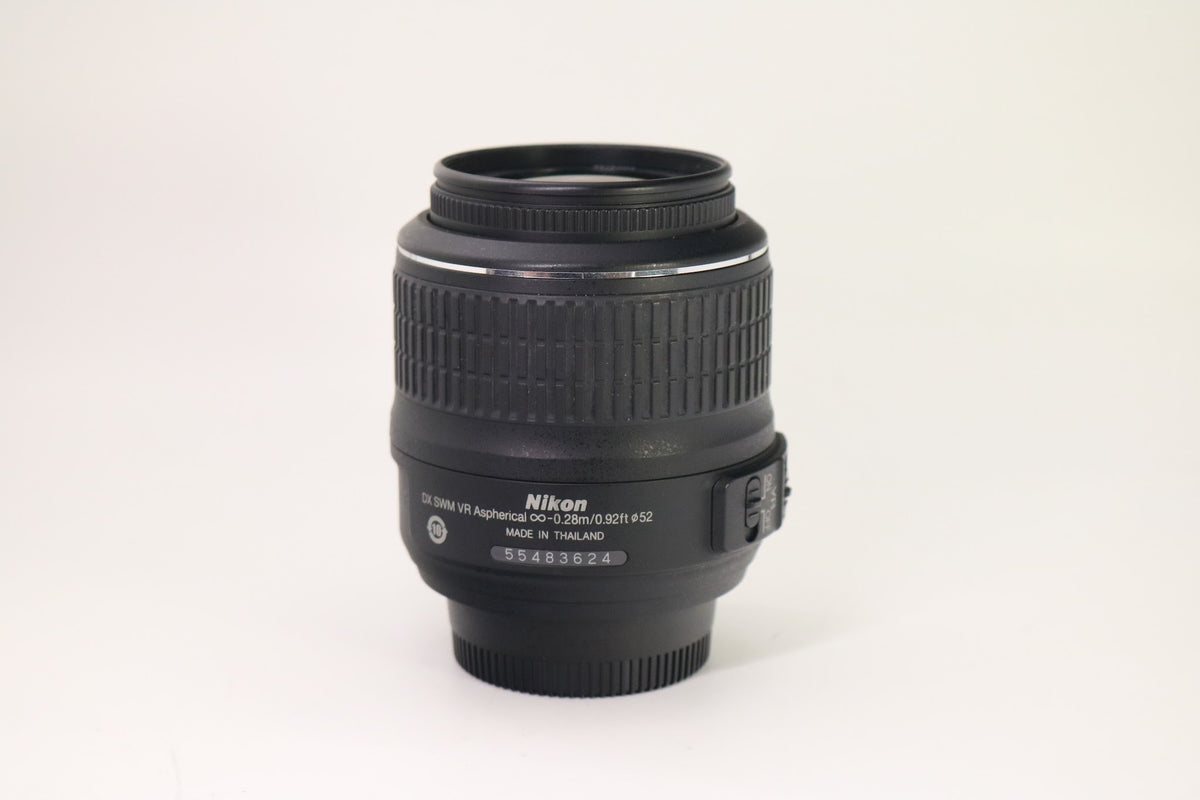 Nikon AF-S DX NIKKOR 18-55mm f/3.5-5.6G VR Lens (Manual Focus Only)