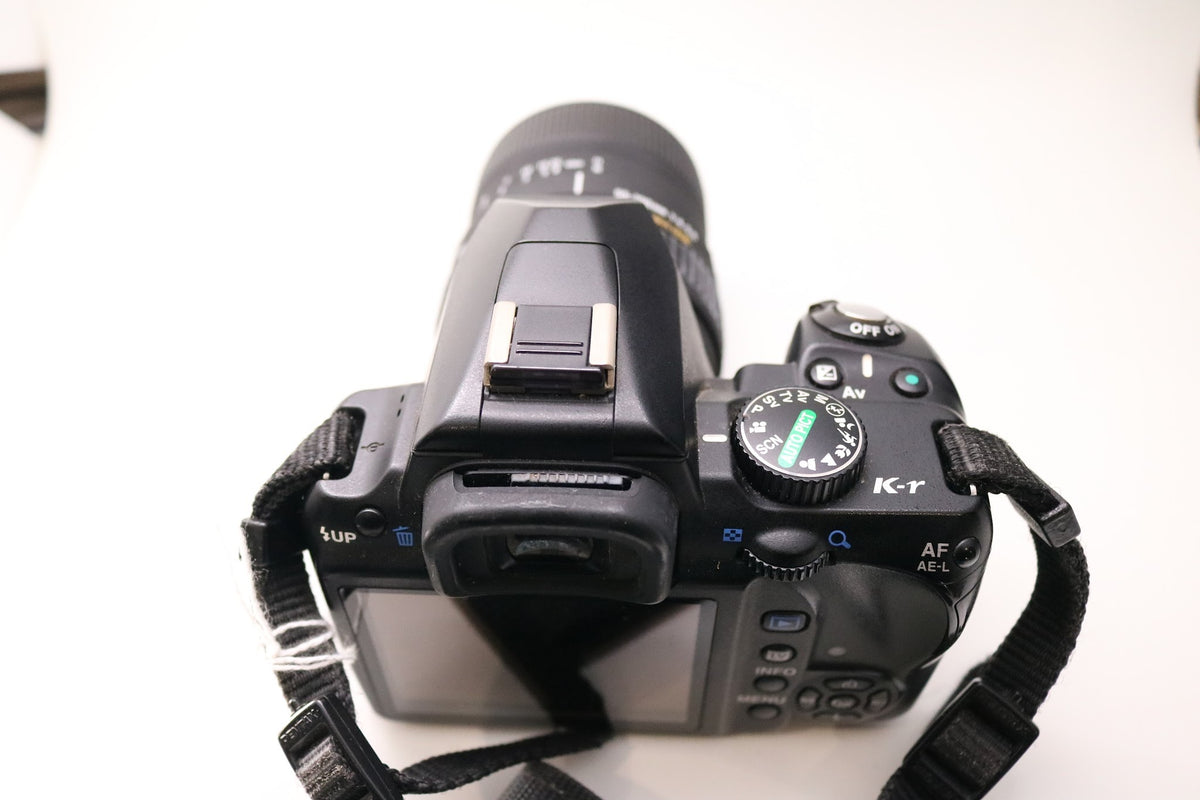 Pentax K-r DSLR Camera with Sigma 55-200mm f/4-5.6 Lens