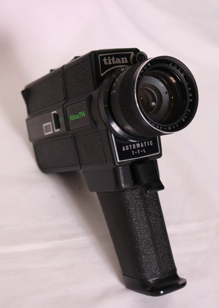 Titan 714 Super 8 Cine Camera with 9-36mm Zoom Lens