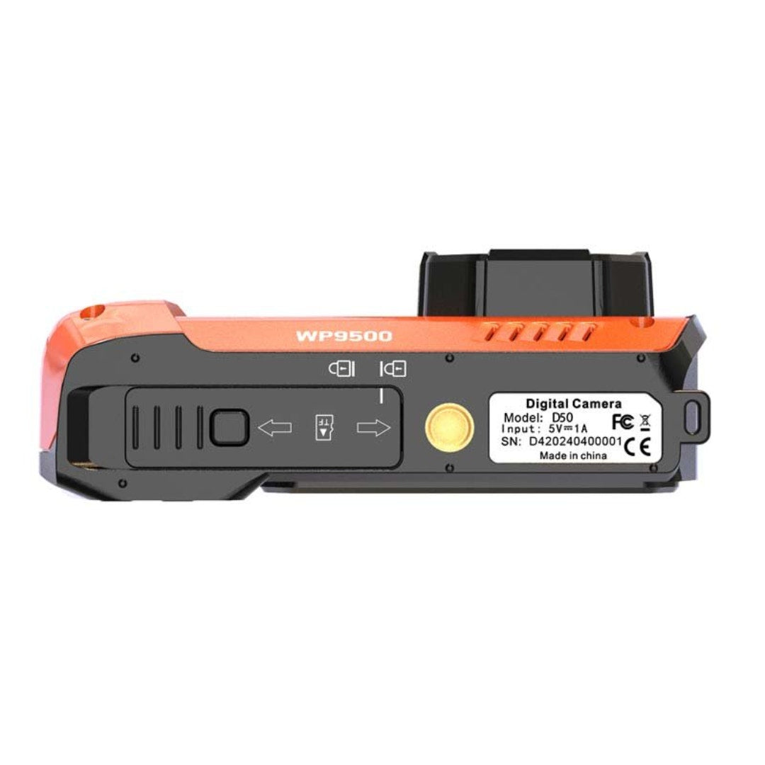 AGFA DIGITAL REALSHOT WP9500 WATERPROOF CAMERA ORANGE - additional product view