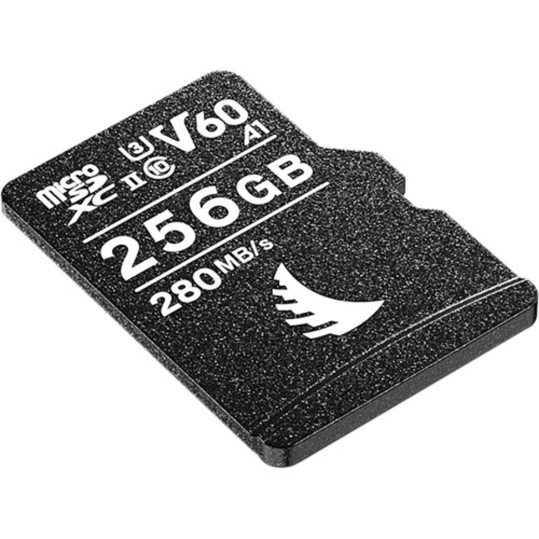 Angelbird AV PRO microSDXC V60 UHS-II 256 GB Memory Card with SD Adapter - additional product view