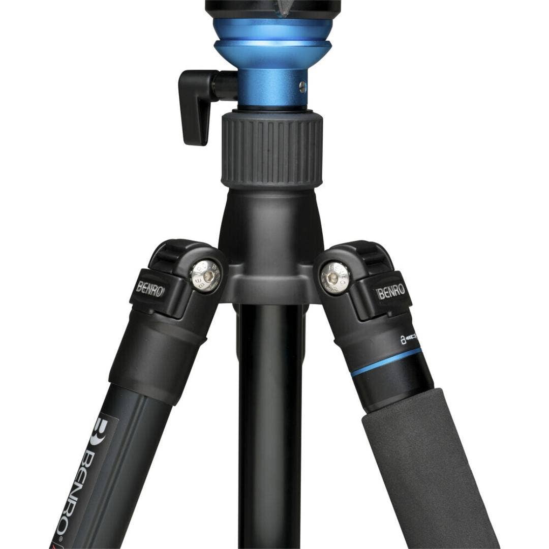 Benro A1883F Aero2 Travel Video Tripod Kit, Aluminium, Leveling Column, S2PRO Head, - additional product view