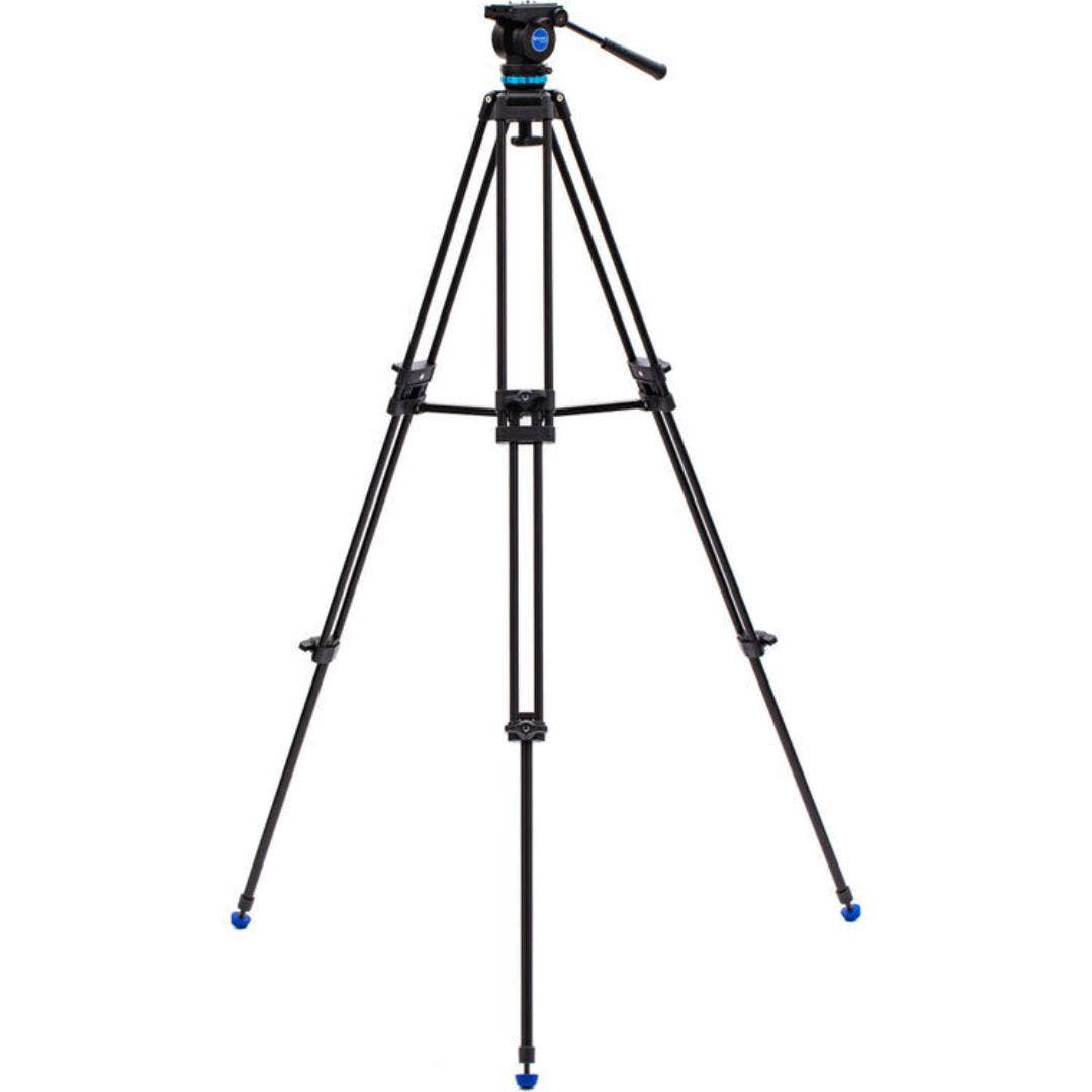 Benro KH25PC Aluminium, Dual-Tube, 3 Section, Video Tripod, Twist-Lever Lock, K5 - additional product view