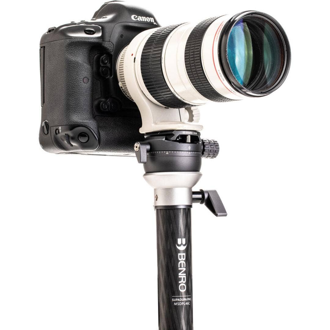Benro Supdadupa Pro Carbon Fibre Monopod, Twist Lock with Pivot Leg Base - additional product view