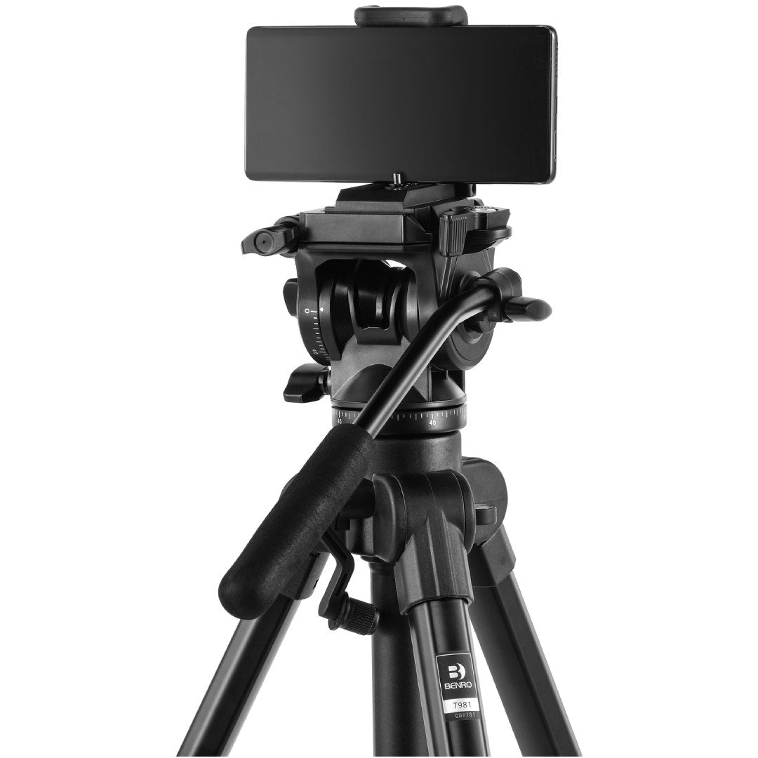 Benro T981 Photo & Video Tripod with BV3H Video Kit - additional product view