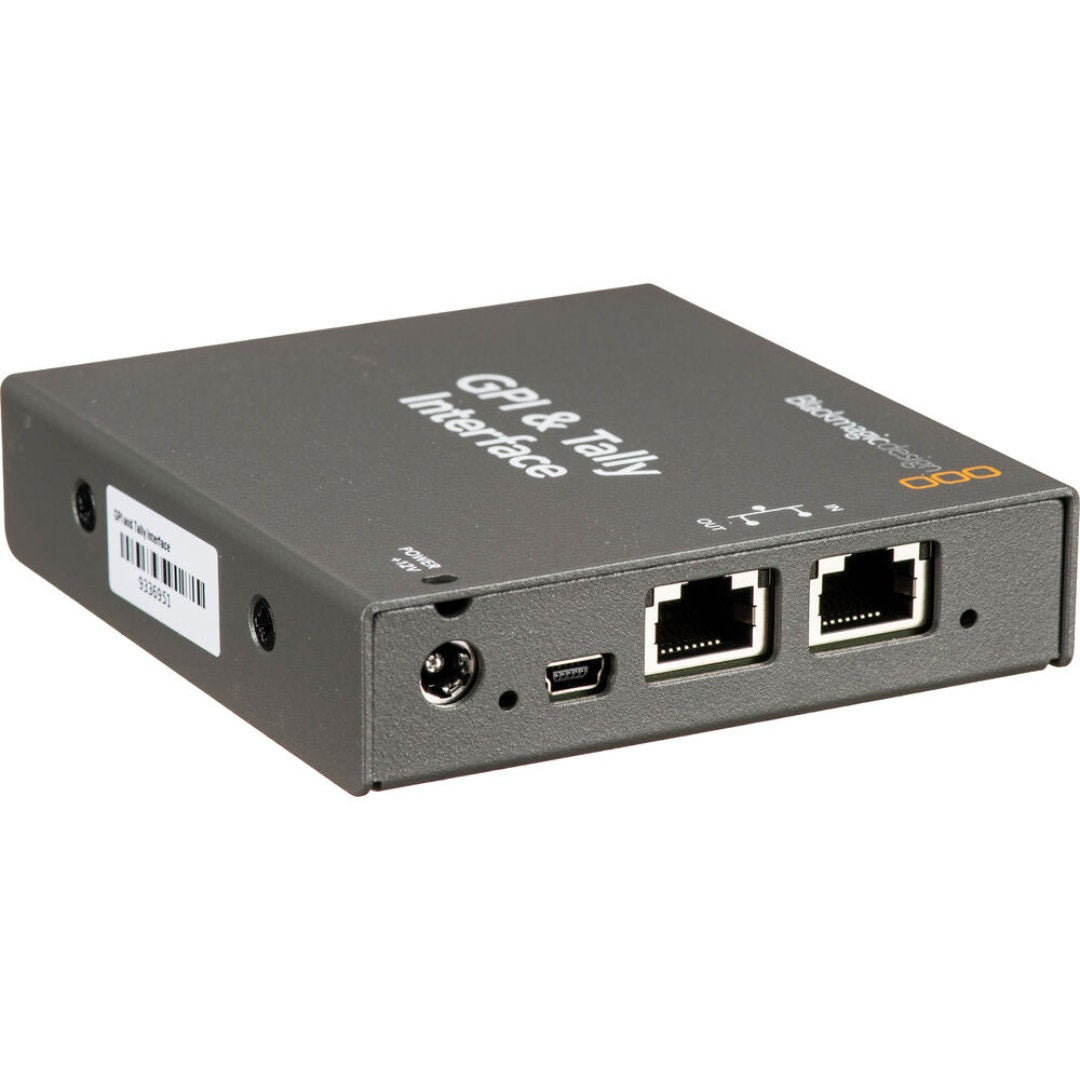 Blackmagic Design GPI and Tally Interface