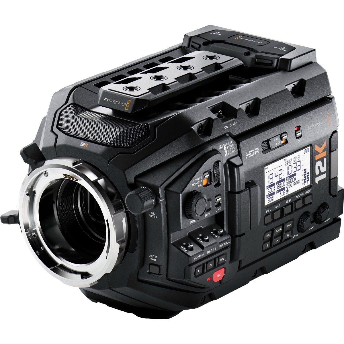 Blackmagic Design URSA Mini Pro 12K digital cinema camera, PL mount