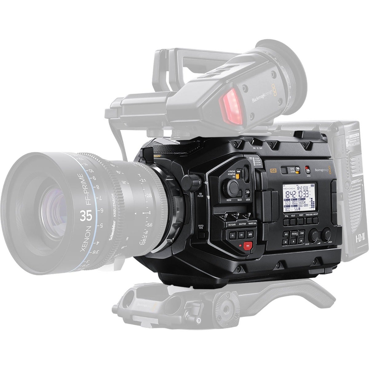 Blackmagic Design URSA Mini Pro 4.6K G2 digital cinema camera.