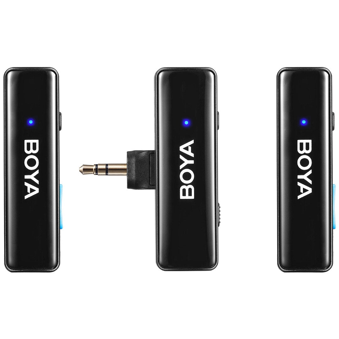 Boya Boyalink Black 3-in-1 Compact Wireless Microphone -Black - additional product view