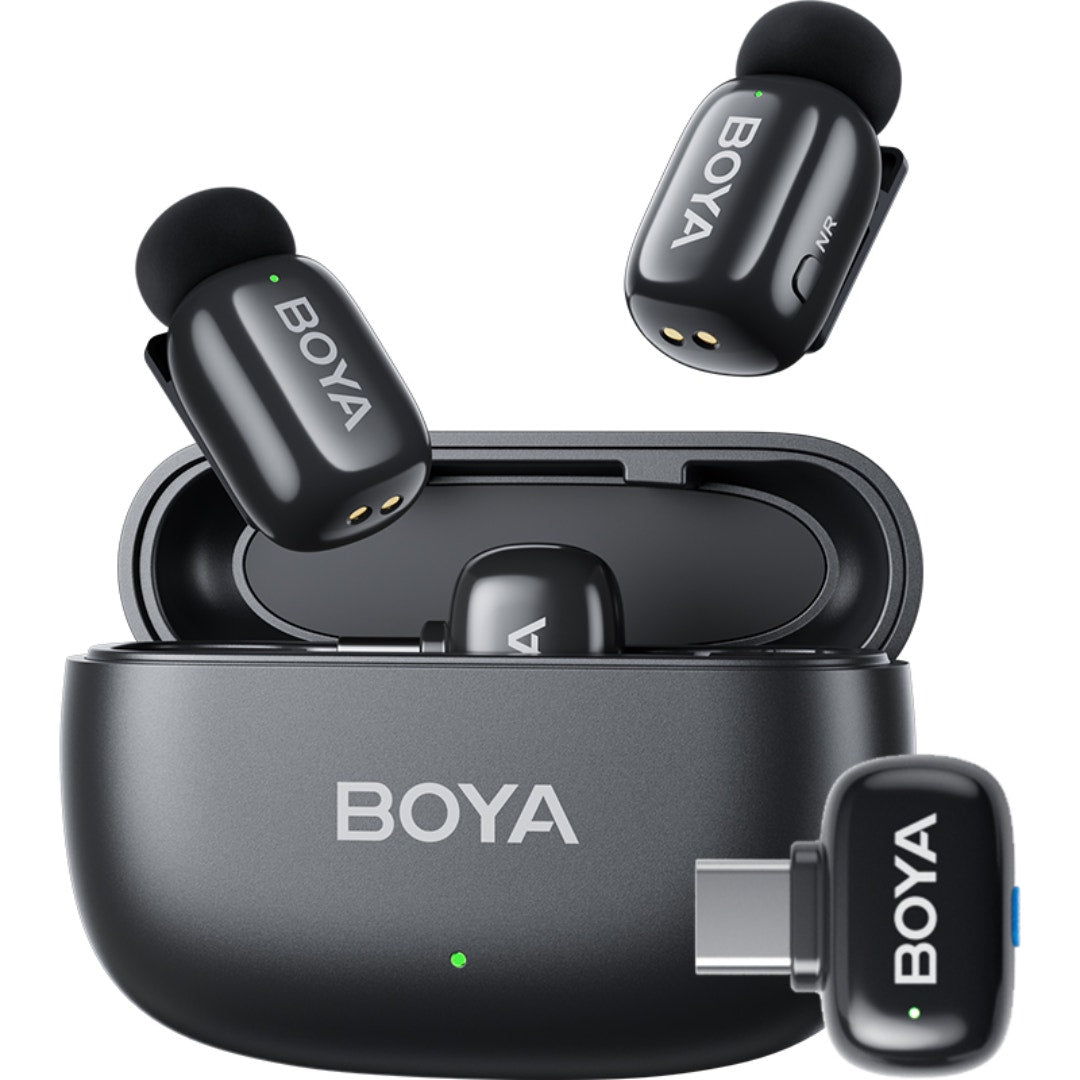 Boya Mini -12 black microphone