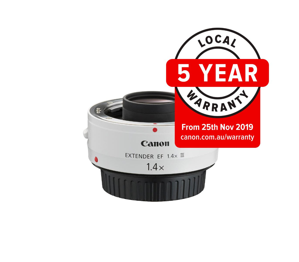 Canon EF 1.4x III extender teleconverter lens