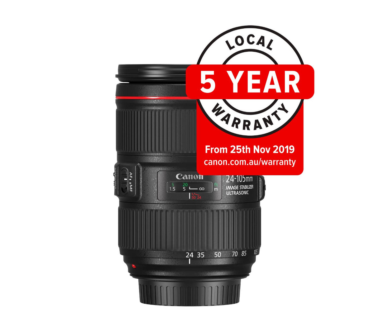 Canon EF 24-105mm f/4L IS II USM lens