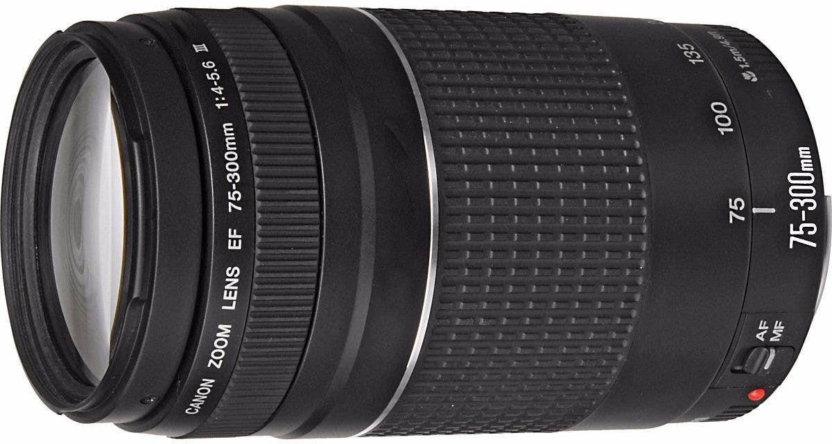 Canon EF 75-300mm f/4-5.6 III Lens - additional product view