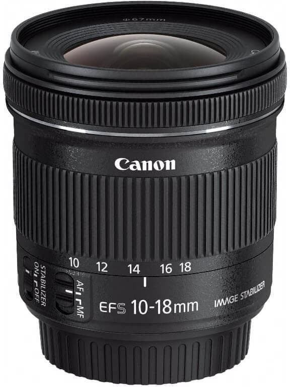 Canon EF-S 10-18mm f/4.5-5.6 IS STM Wide Angle Lens - additional product view