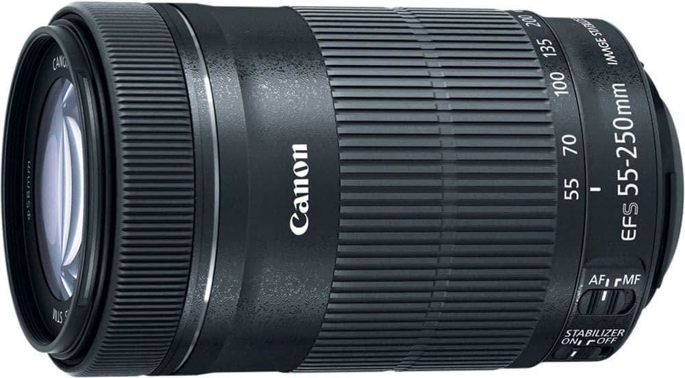 Canon EFS 55-250mm f/4-5.6 IS STM Telephoto Lens - additional product view