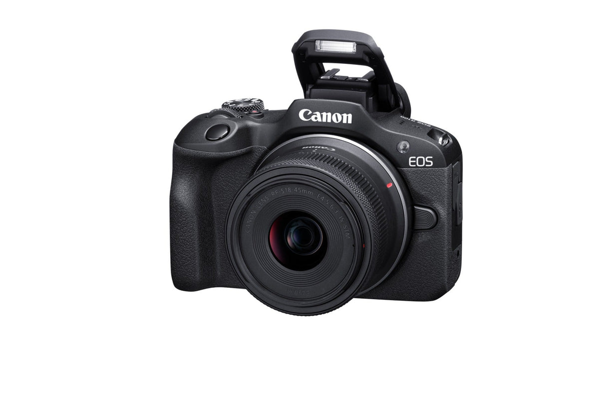 Canon EOS R100 Body w/RF-S 18- 45mm & RF-S 55-210mm IS STM Lens Compact System Camera - additional product view