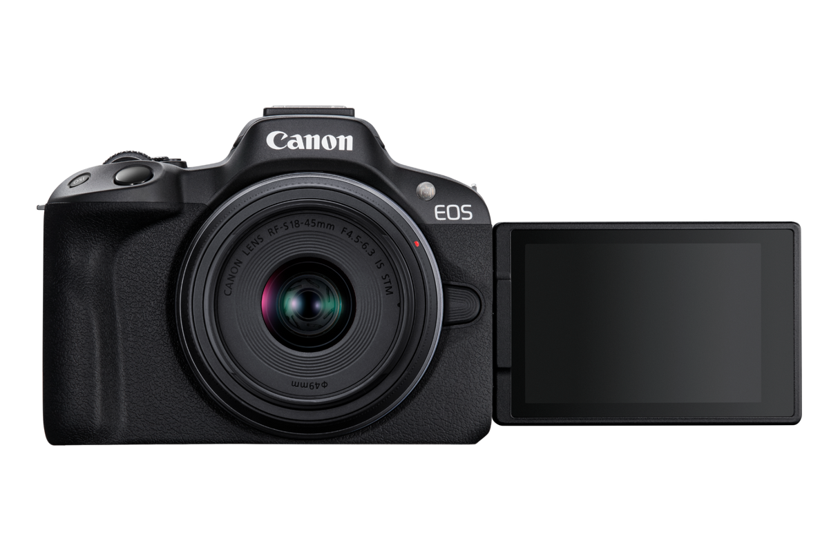 Canon EOS R50 Body w/RF-S 18- 45STM & RF-S 55-210IS STM Lens Mirrorless Camera - additional product view