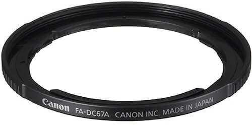 Canon FADC67A filter adaptor