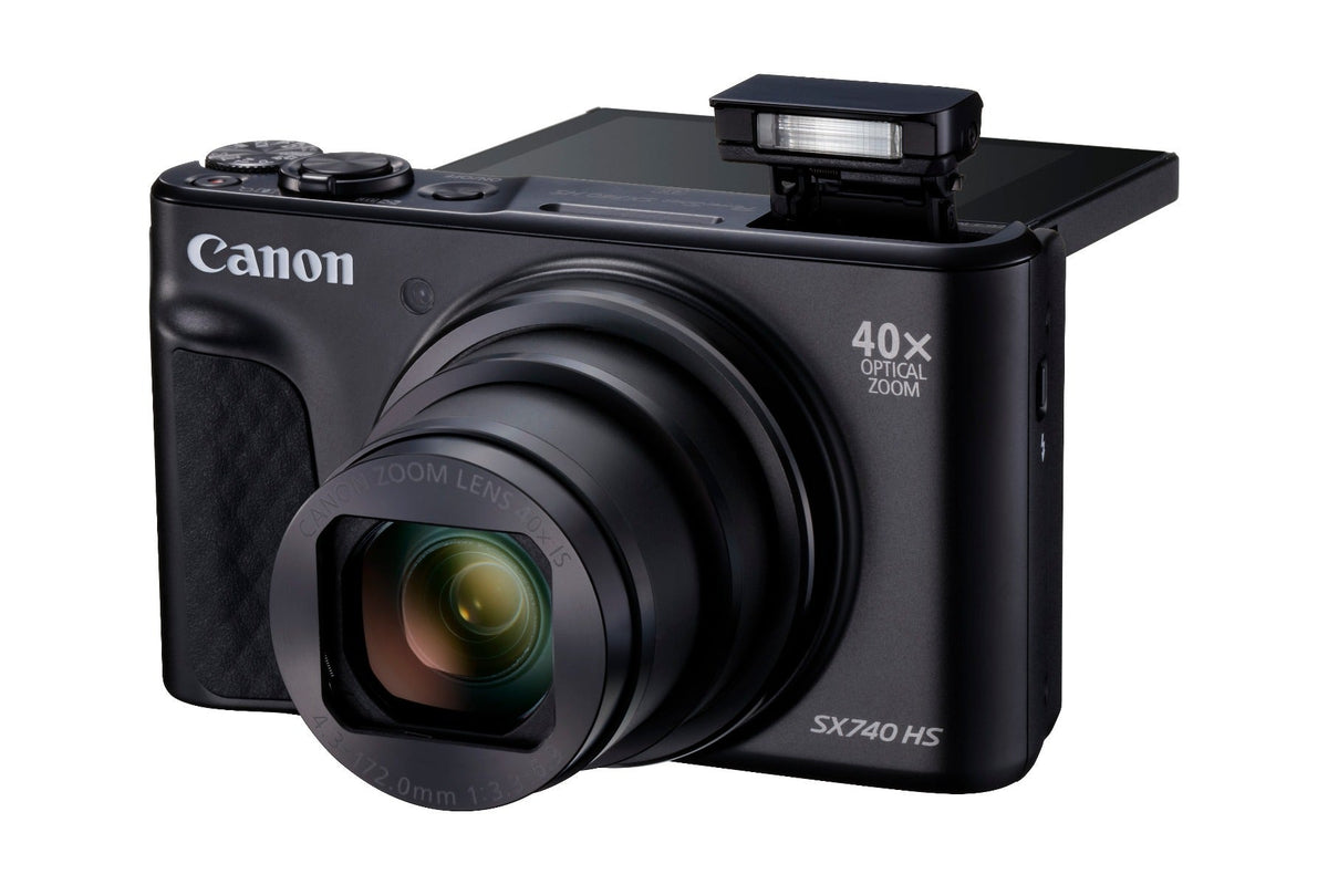 Canon Powershot SX740HS Black Digital Compact Camera - additional product view