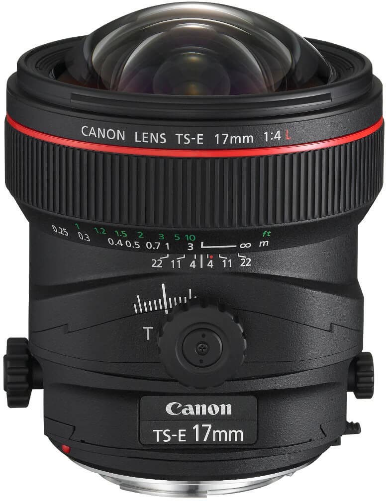 Canon TS-E 17mm f/4L Tilt-Shift Lens - additional product view