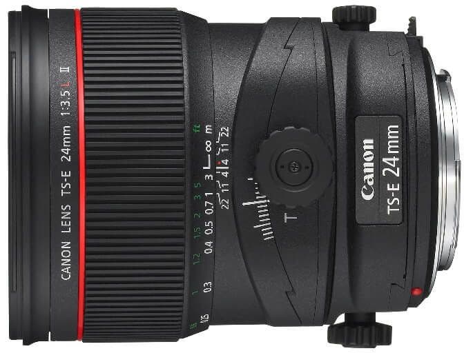Canon TS-E 24mm f/3.5L II Tilt-Shift Lens - additional product view