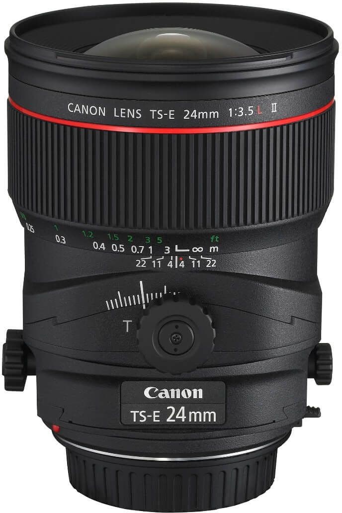 Canon TS-E 24mm f/3.5L II Tilt-Shift Lens - additional product view
