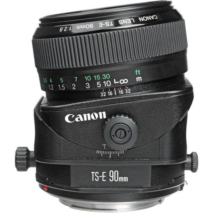 Canon TS-E 90mm f/2.8 Tilt-Shift Lens - additional product view