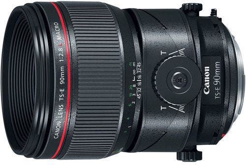 Canon TS-E 90mm f/2.8L Tilt Shift Lens with Macro