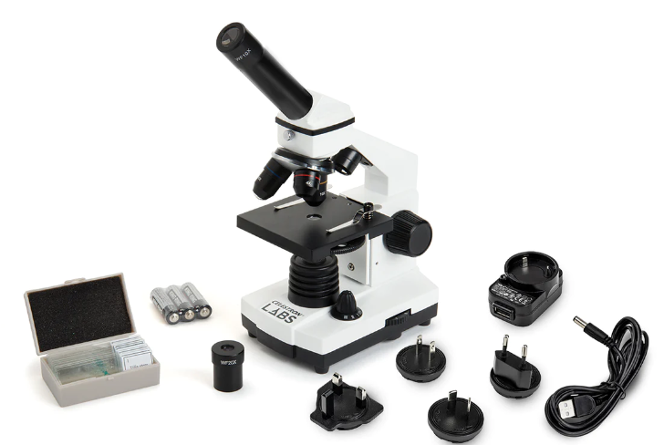 Celestron Labs CM800 Compound Microscope Universal Multi-Plug - additional product view