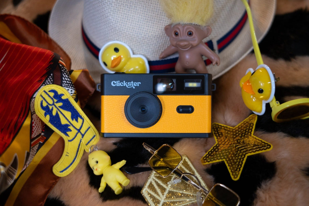 Clickster Light Machine Clickster Camera Yellow - additional product view