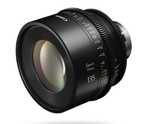 Canon CN-E135MM T2.2 FP X Sumire cine lens