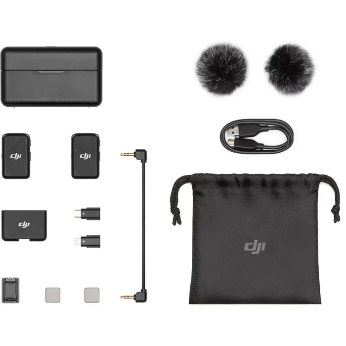 DJI Mic 2-Person Wireless Microphone System (2.4 GHz) for Camera & Smartphone - additional product view