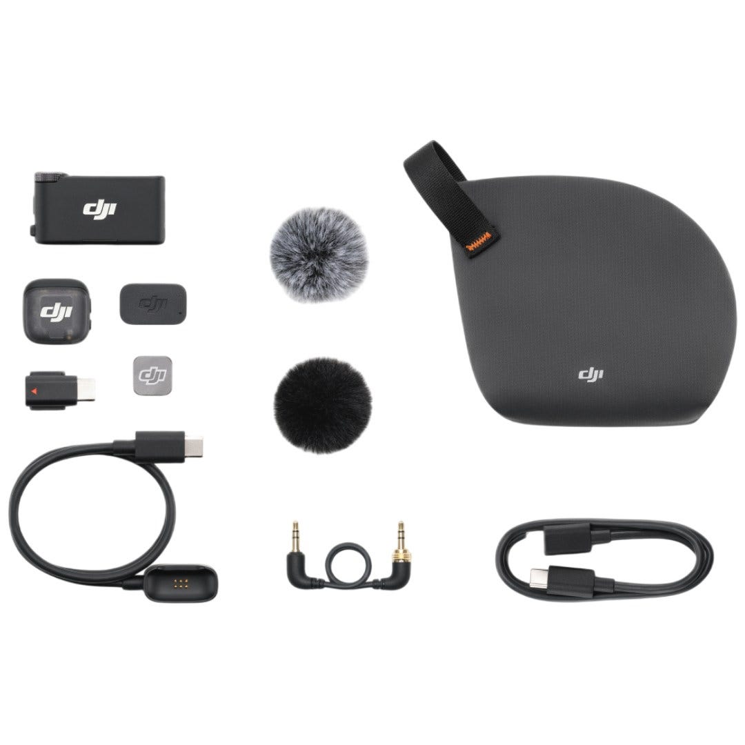 DJI Mic 3, 1 TX and 1 RX