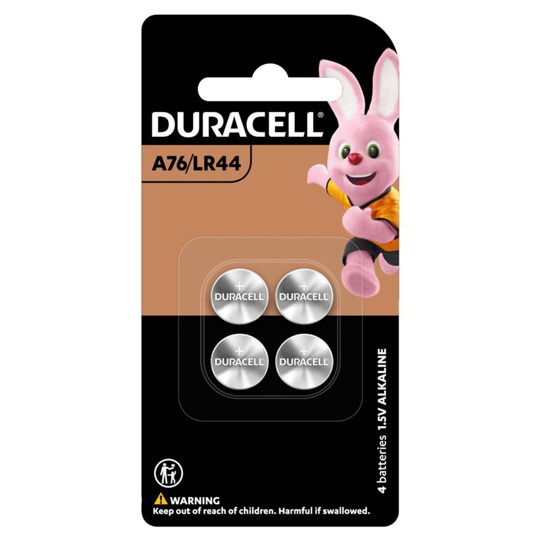 Duracell Specialty Alkaline 44 Batteries, 4 Pack