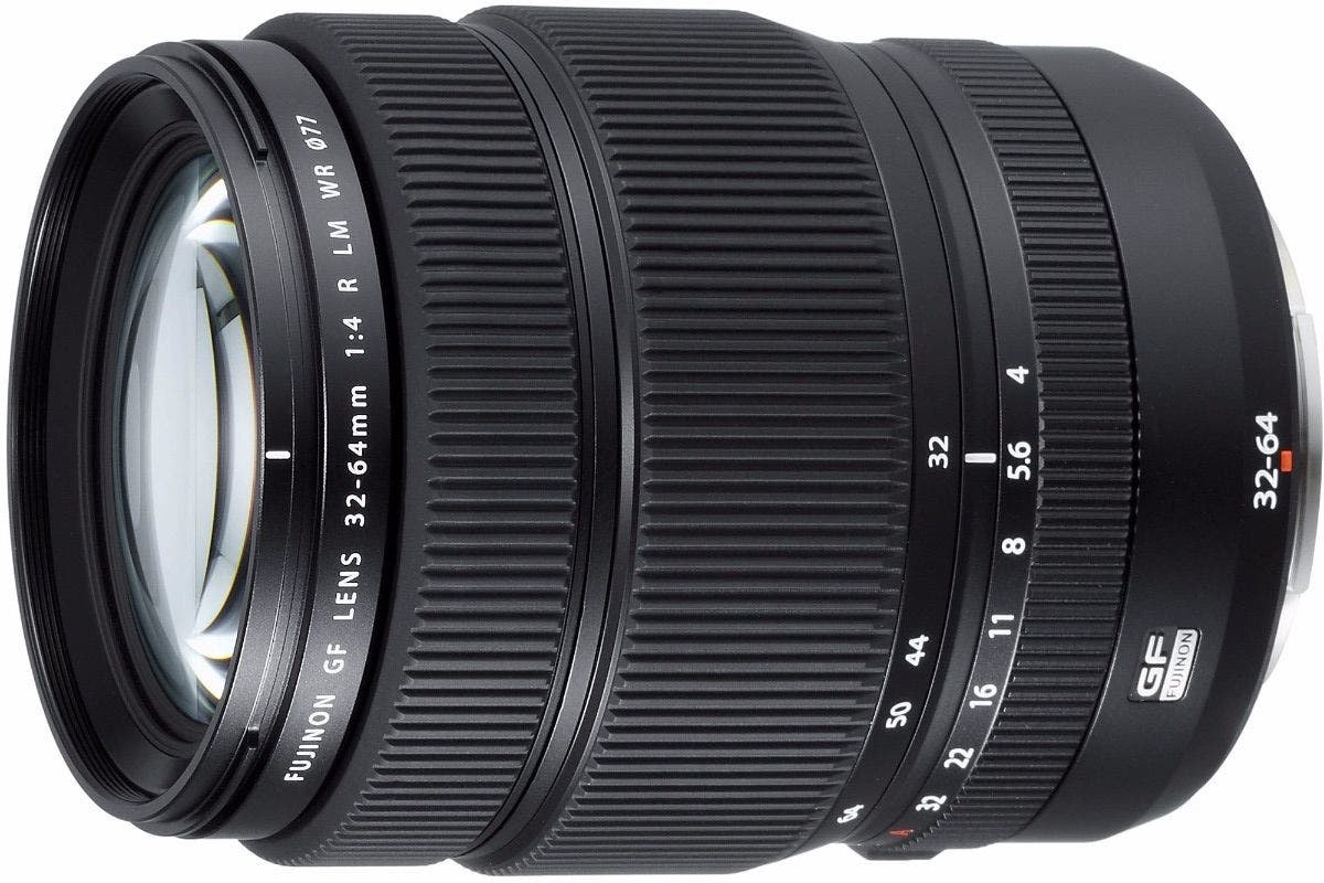 FujiFilm GF 32-64mm f/4 R LM WR lens, GFX series, Fujifilm GF mount