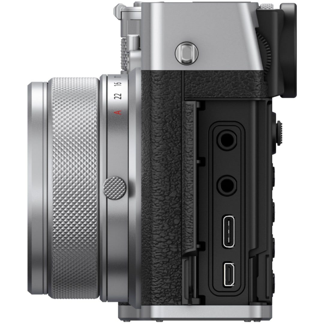 FujiFilm GFX100RF Silver Digital Compact Camera - additional product view