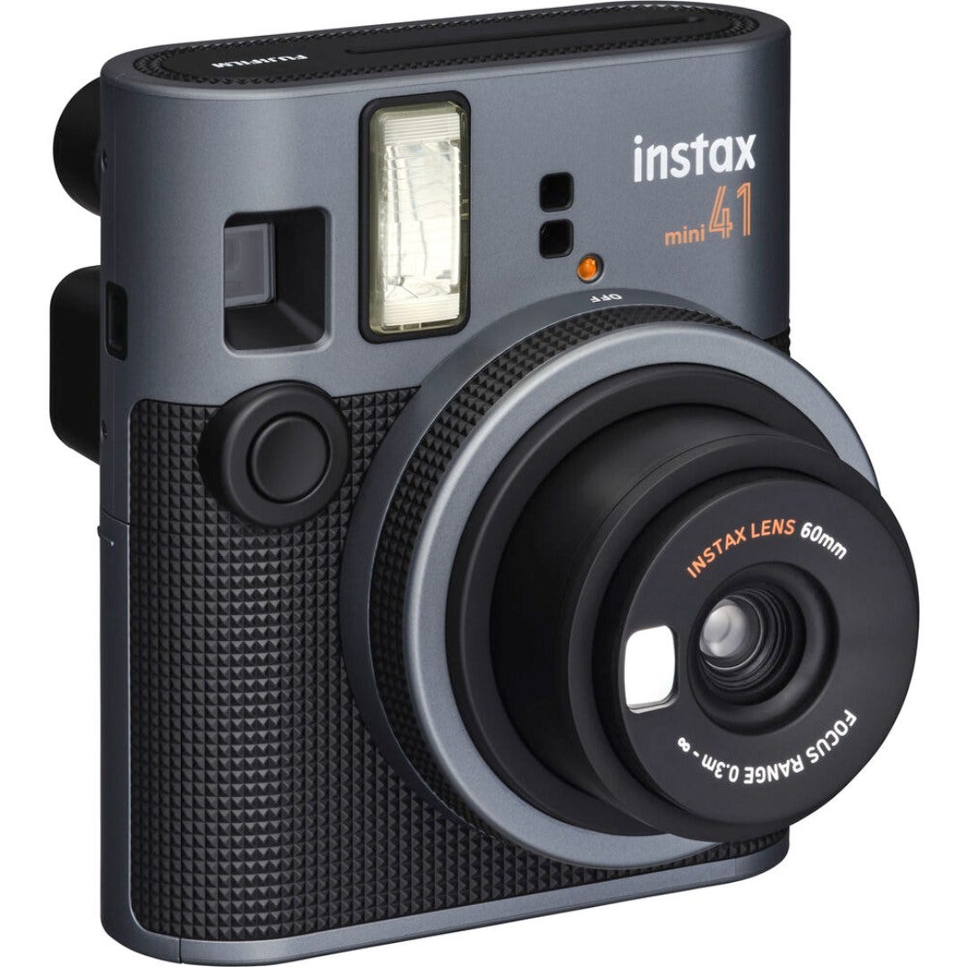 Fujifilm Instax Mini 41 Instant Camera - Black - additional product view