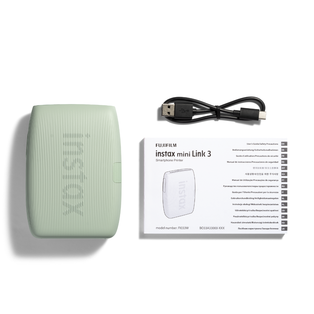 FujiFilm Instax Mini Link 3 Sage Green Instant Printer - additional product view