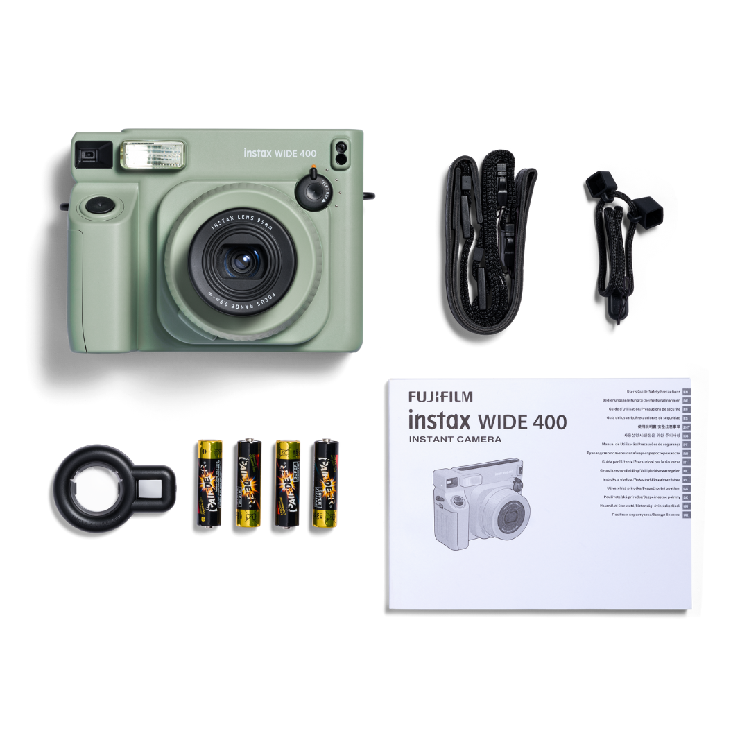 FujiFilm Instax Wide 400 Green Instant Camera - additional product view