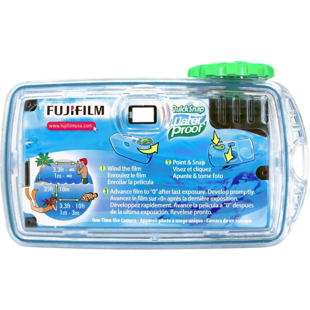 Fujifilm QuickSnap Waterproof Disposable Camera - additional product view