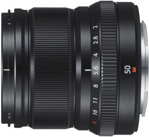 FujiFilm X Lens XF50mm f/2 R WR Black lens, Fujifilm X mount
