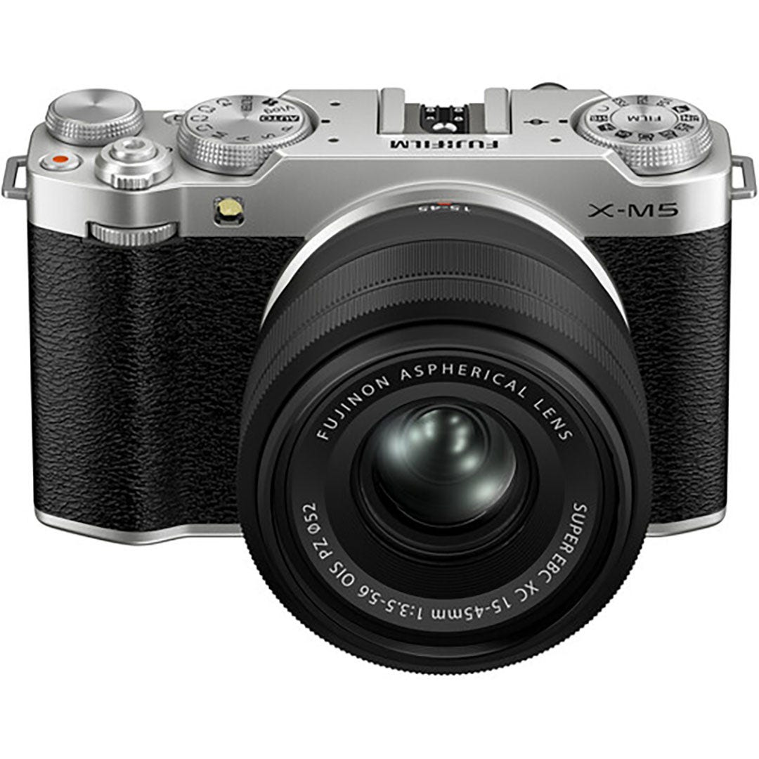 FujiFilm X-M5 Silver w/XC15-45 mm Lens Compact System Camera - additional product view
