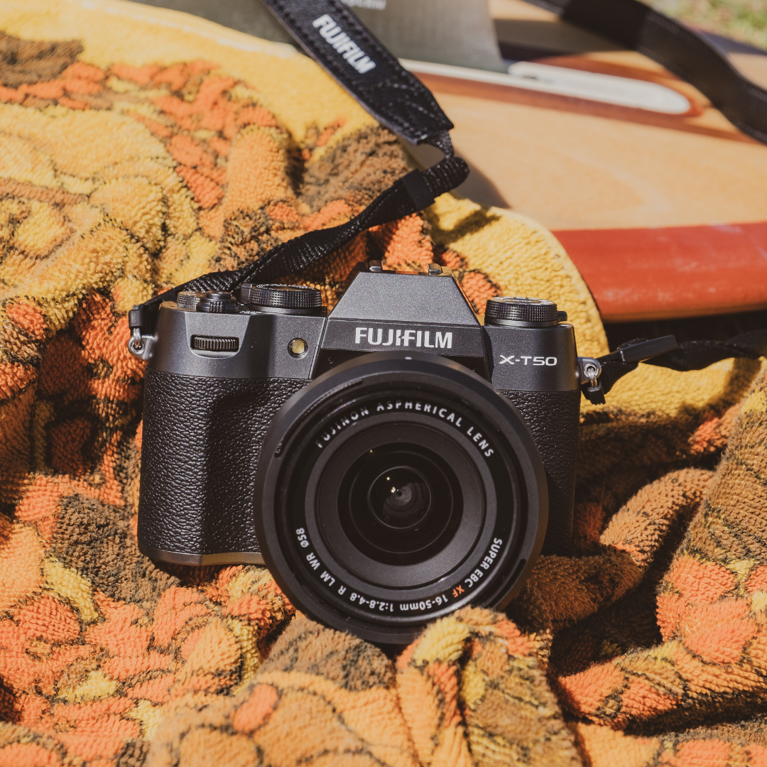 FujiFilm X-T50 Charcoal Silver Body w/XF16-50mm Lens (HB) Compact System Camera - additional product view