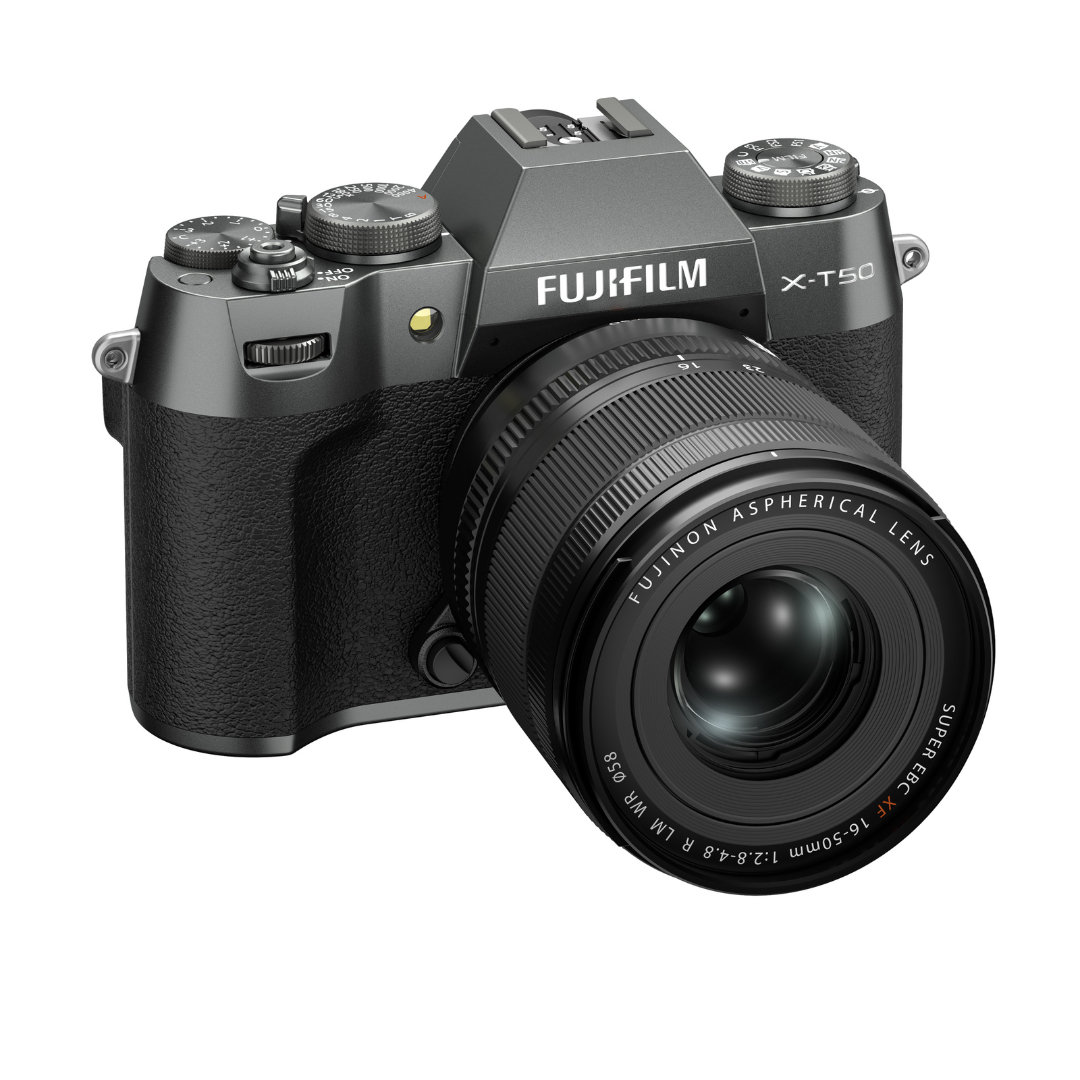 FujiFilm X-T50 Charcoal Silver Body w/XF16-50mm Lens (HB) Compact System Camera - additional product view