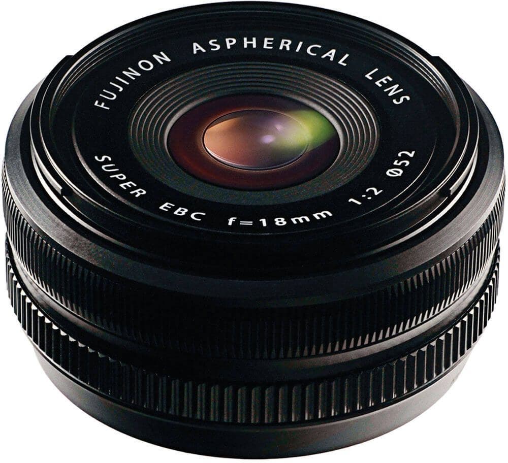 Fujifilm XF 18mm f/2 R Pancake Lens for X mount