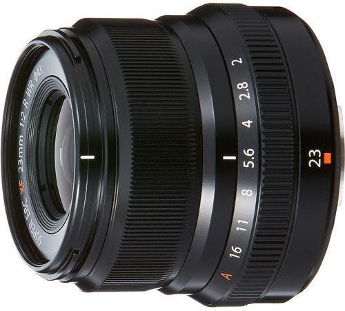 Fujifilm XF 23mm f/2 R WR Black Lens, Fujifilm X mount