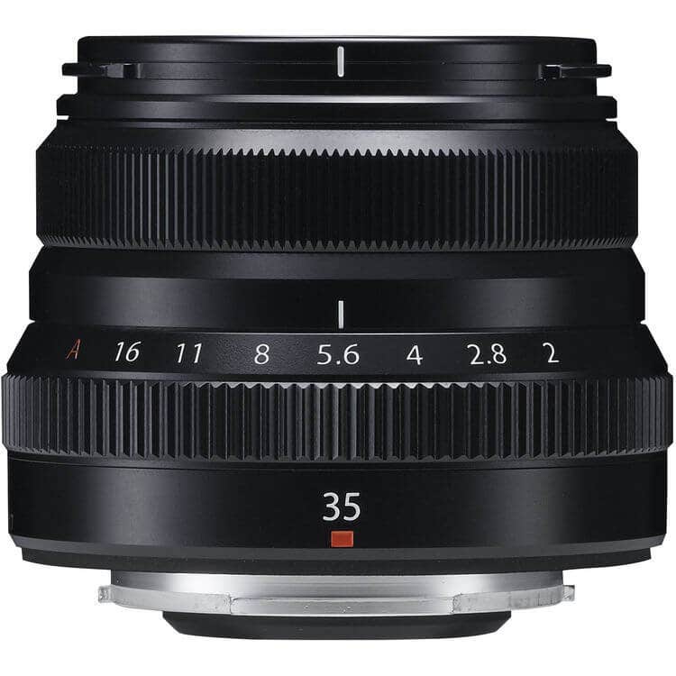 Fujifilm XF 35mm f/2 R WR Black Lens - additional product view