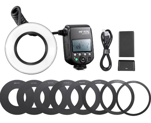 Godox MF-R76 Macro Ring Flash with Li-Ion Battery - additional product view