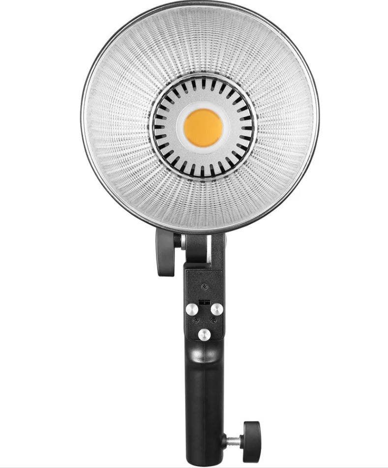 Godox ML30 daylight LED light with reflector.