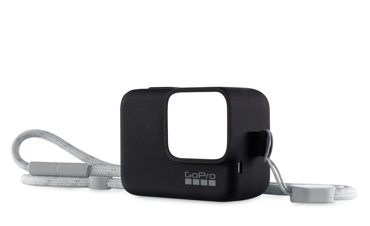 GoPro Sleeve & Lanyard - Black suits HERO 5,6,7, 2018 - additional product view